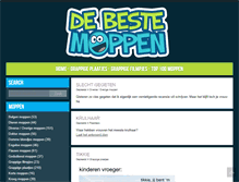 Tablet Screenshot of debestemoppen.nl